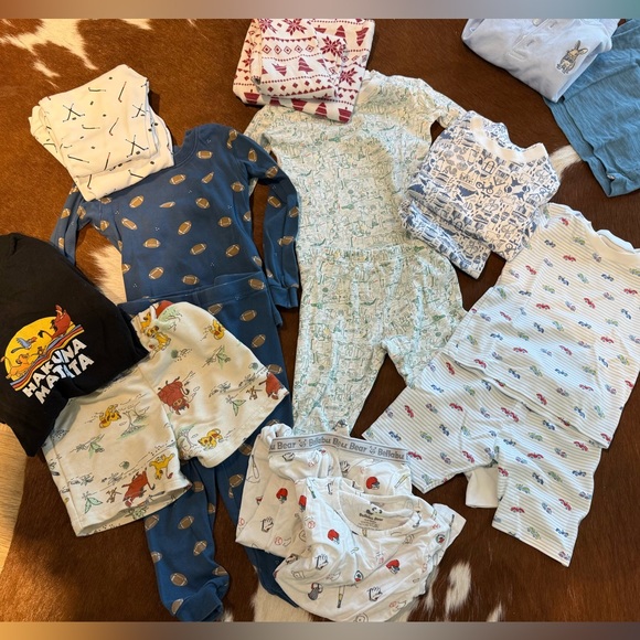 Toddler Kids Pajamas - 18 months to 2T - Joy Street, Bellabu Bear, Kissy Kissy - Picture 1 of 3